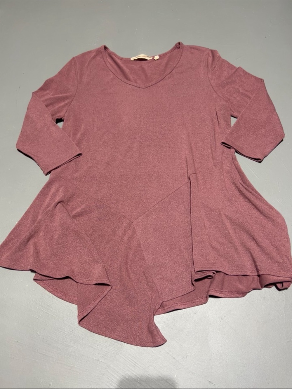 Soft Surroundings Long Sleeve Romper Blousy Shirt (Women’s Large)